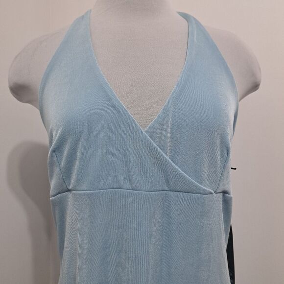 Finesse Dani Blueberry Halter Bodycon Mini Dress Size 1X NWT - Picture 9 of 14